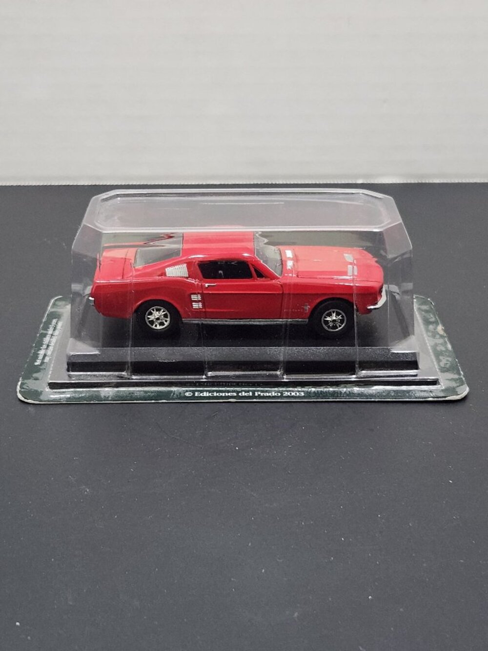 Del Prado 1:43 Scale 1967 Ford Mustang Fastback Diecast Model Car - Red (2003)